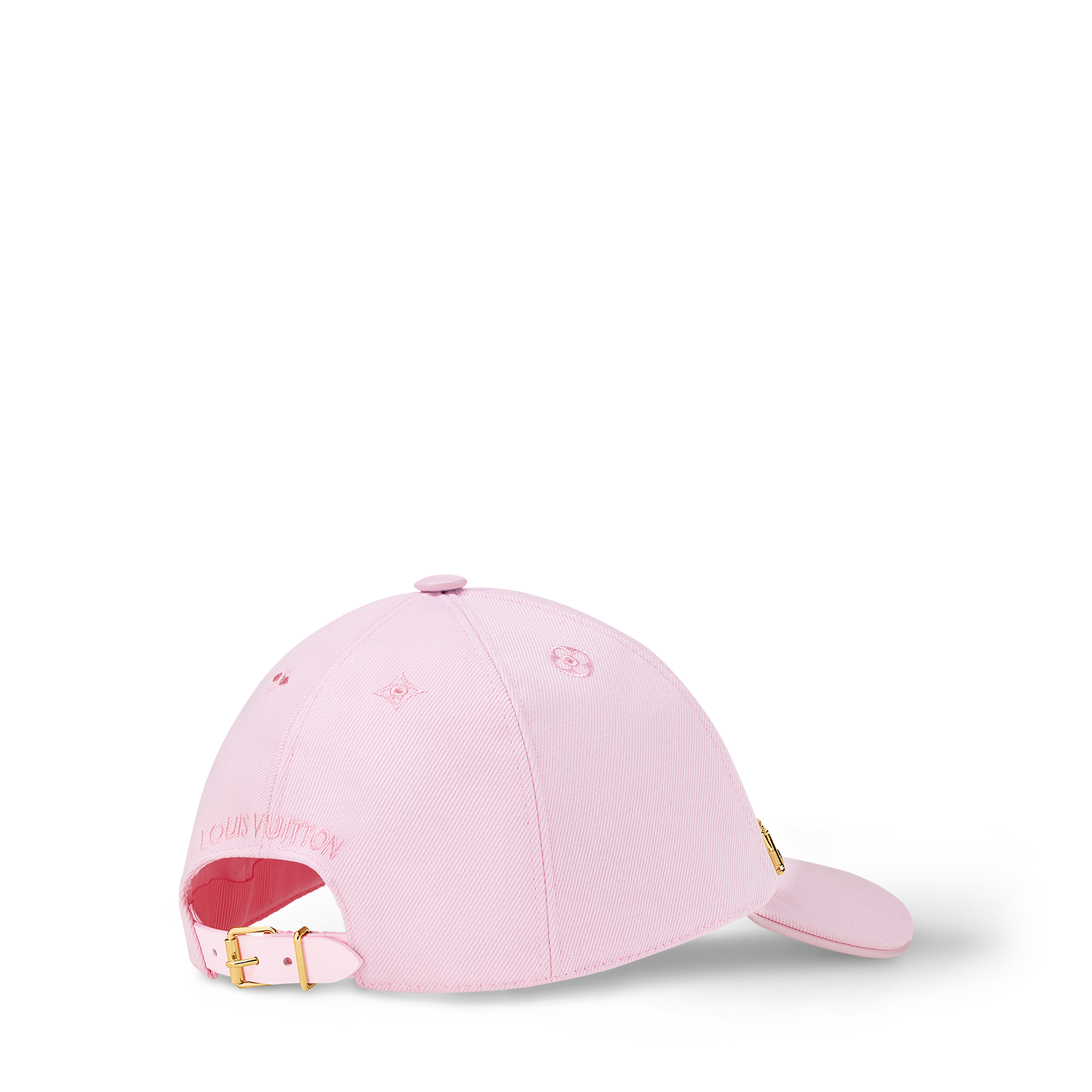 LVロゴ刺繍 ピンク ベースボールキャップ LVロゴ刺繍 ピンク ベースボールキャップ 【公式通販】